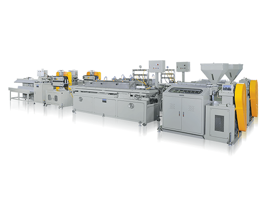 PVC/PE/PP/PS/TPE PROFILE EXTRUSION MACHINE LINE