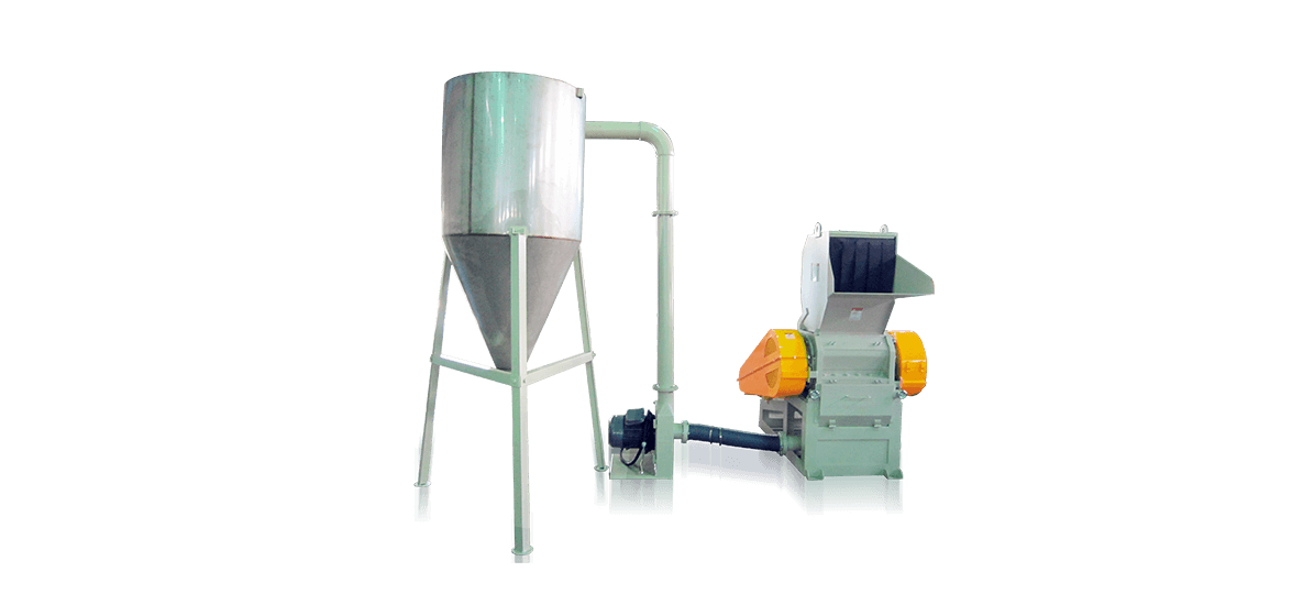 Plastic Waste Crusher with Auto Storage